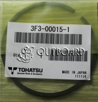 Кольцо поршневое 2ND (0.5 O/S). Tohatsu 60-70 hp. (3F300-0151M)